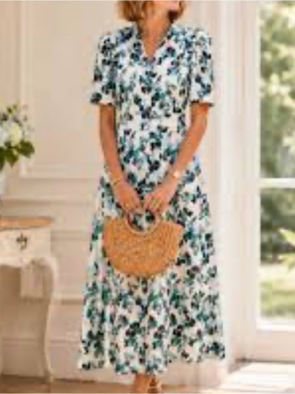 Tuckernuck Floral Maxi Dress | NWT | Size Medium-bloom dress